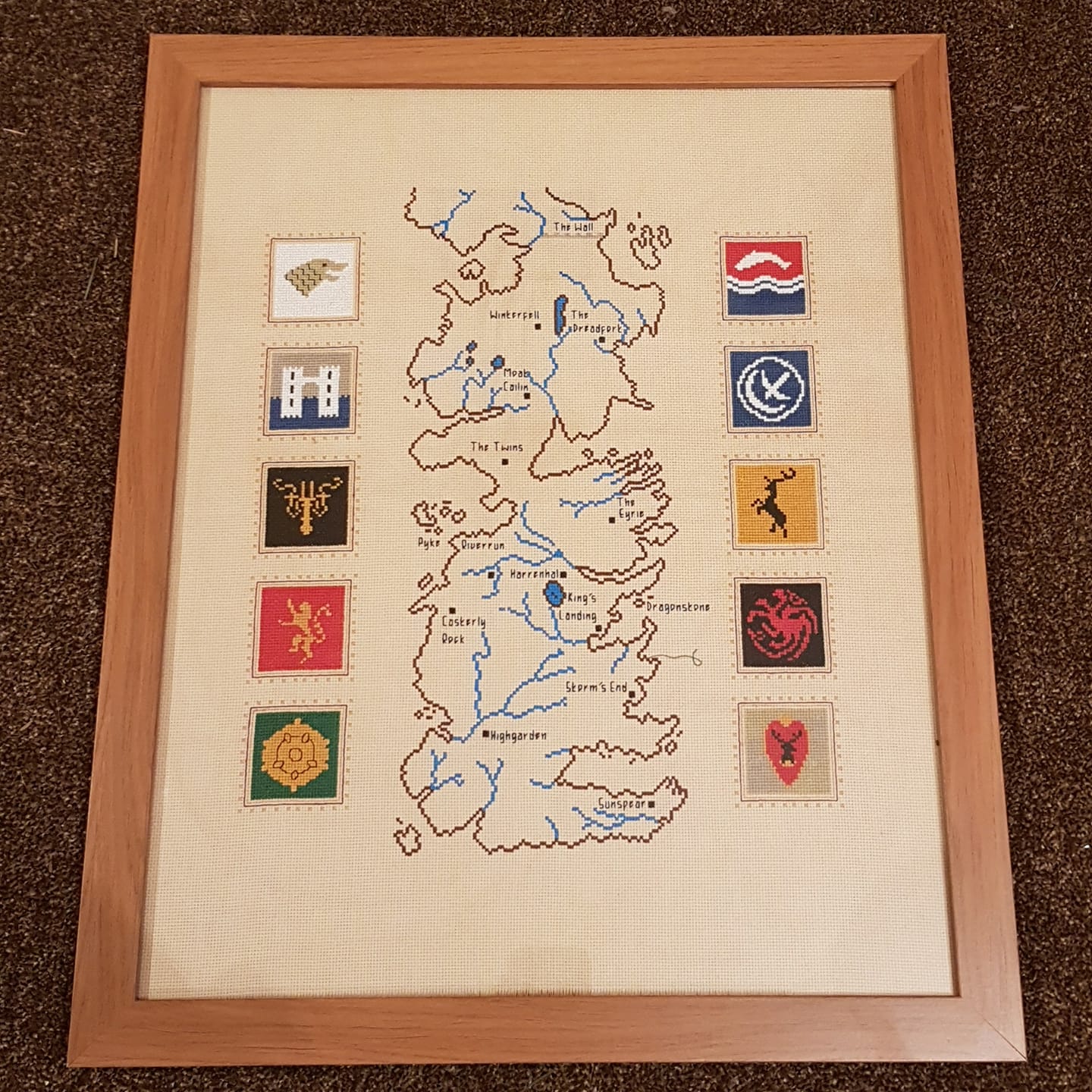 Map of Westeros